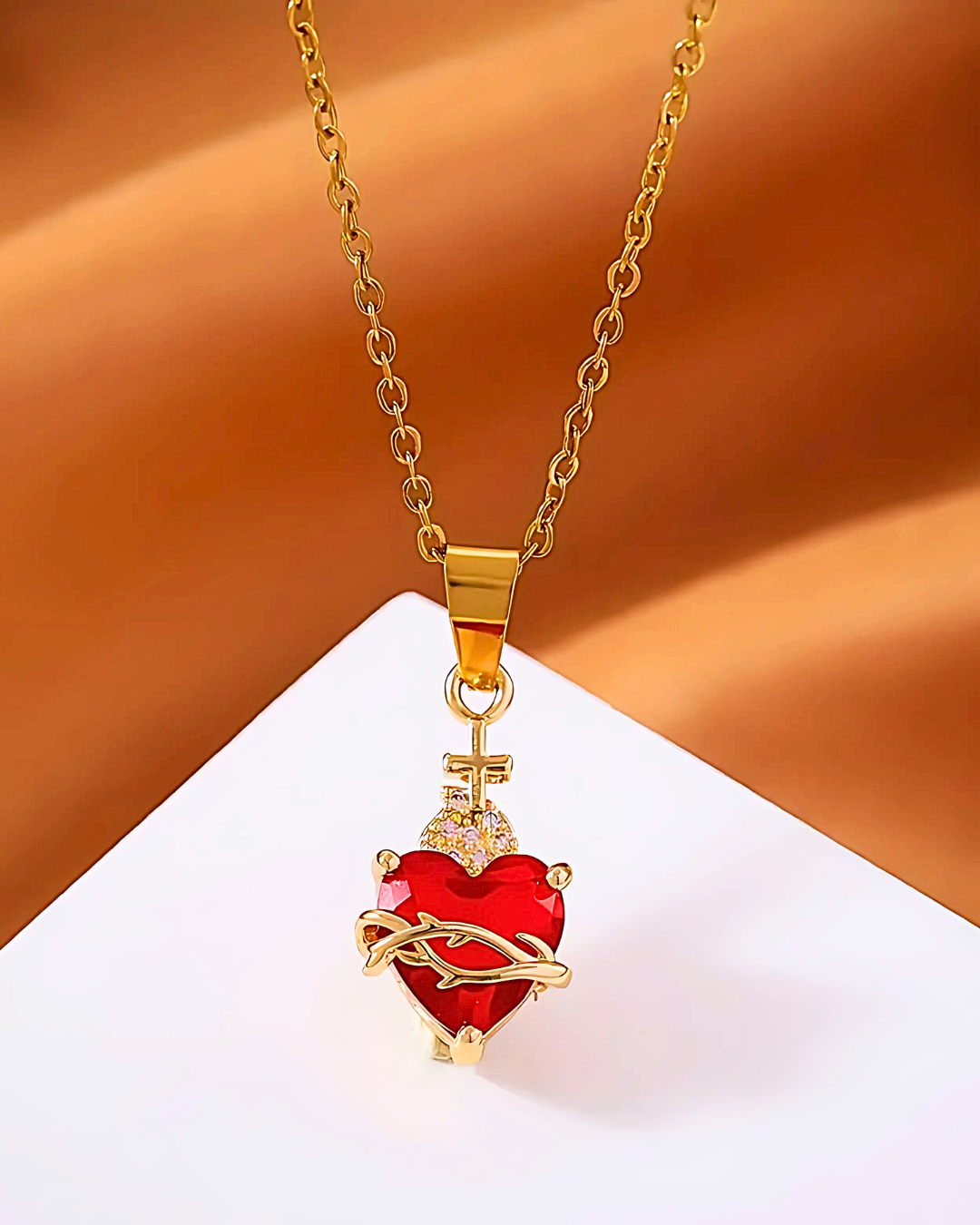 Colar Sagrado Coração de Jesus