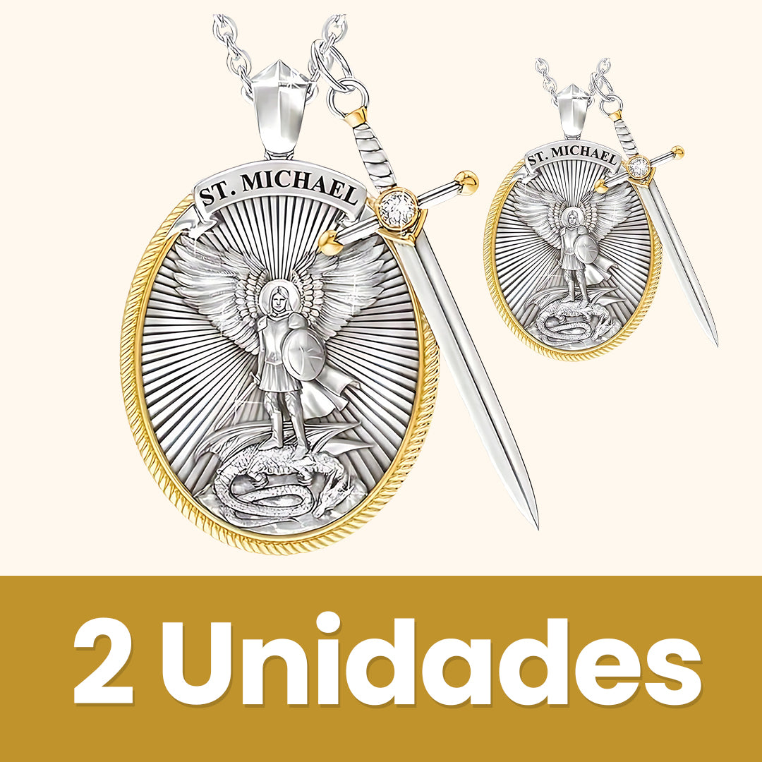 2 Unidades - Colar de São Miguel Arcanjo
