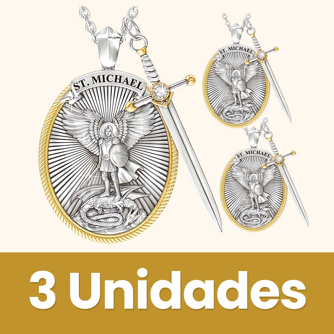3 Unidades - Colar de São Miguel Arcanjo